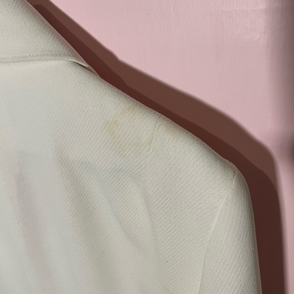 Le Suit Essentials Ivory Skirt Set Sz 10 - Picture 12 of 14